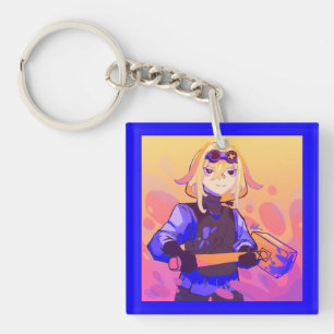 Strong girl Anime Key Ring