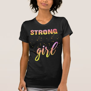 Strong Girl Pastel Star T-Shirt