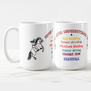 Strong Grandma saying mug