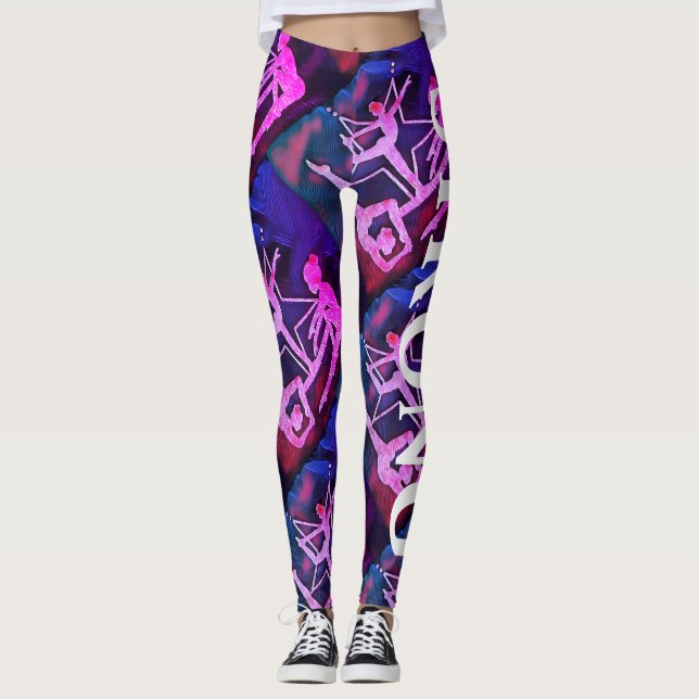 Strong Gymnast Leggings (Front)
