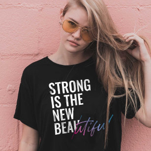 STRONG IS THE NEW BEAUTIFUL   GYM LOVERS T-Shirt