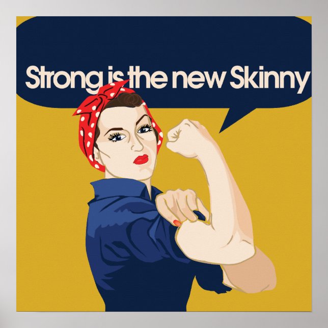 Strong is the new Skinny Poster (Front)