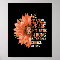 Strong Is The Only Choice Uterine Cancer Awareness