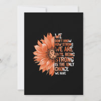 Strong Is The Only Choice Uterine Cancer Awareness