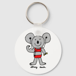 Strong Koala Keychain