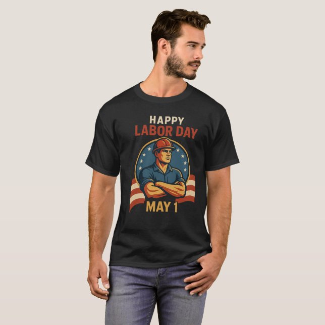 Strong Labour Day Sports Tee (Front Full)