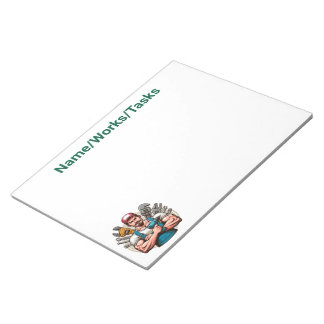 Strong Mechanic – Muscular Mechanic Notepad