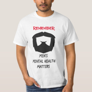Strong Minds, Strong Hearts: Supporting Men's T-Shirt