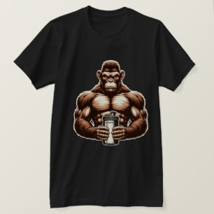 Strong Muscular Monkey T-Shirt