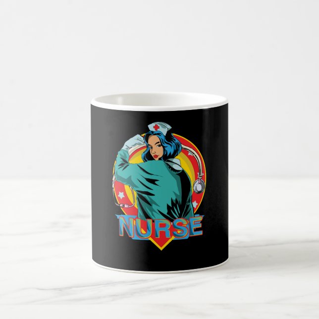 Strong Nurse Coffee Mug (Center)