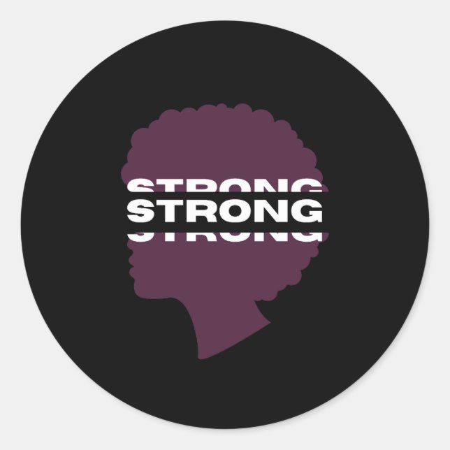 Strong ⎢Personalized Sticker (Front)