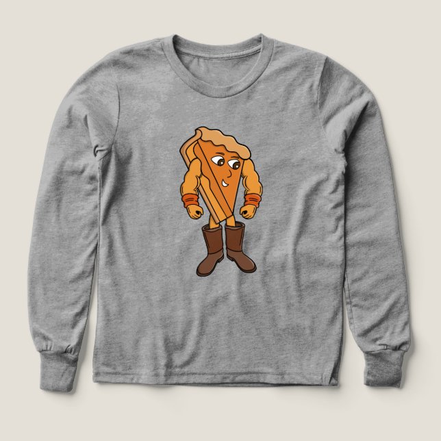 Strong Pie Wearing Boots (Design Front)