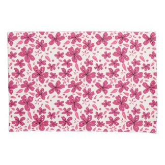 Strong Pink Florals Pillowcase
