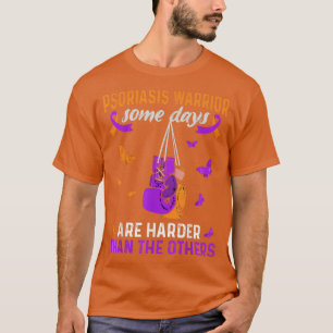 Strong Psoriasis Warrior Ribbon Support Psoriasis  T-Shirt