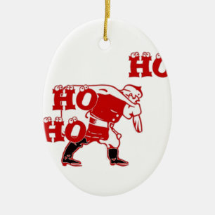 Strong Santa Ho Ho Ho Collection Ceramic Tree Decoration