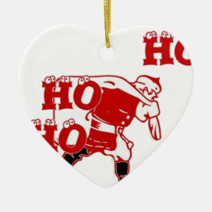 Strong Santa Ho Ho Ho Collection Ceramic Tree Decoration