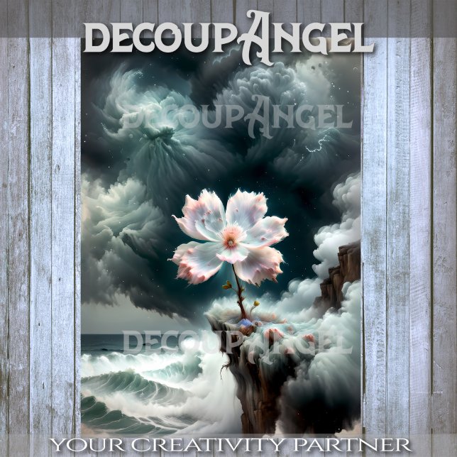 Strong Solitary Soul - Decoupage - Tissue Paper (Creator Uploaded)