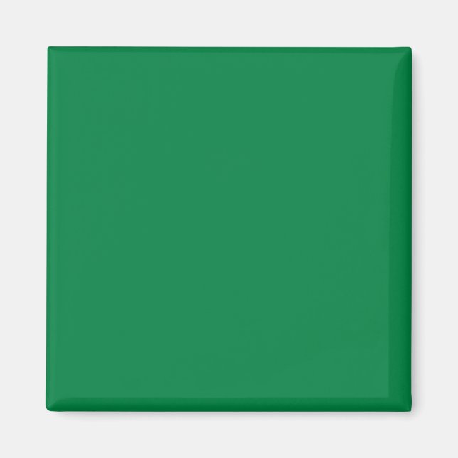 Strong Spring Green 008040 Colour - Add Name Optio Magnet (Front)