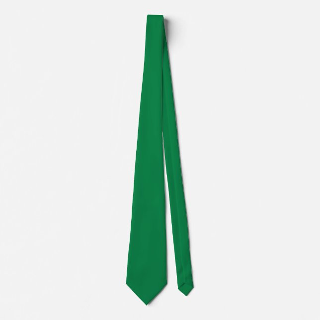 Strong Spring Green 008040 Colour - Add Name Optio Tie (Front)