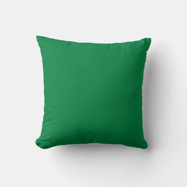 Strong Spring Green 008040 Solid Colour Design Cushion (Front)