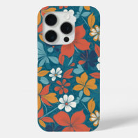 Strong Summer Floral Pattern