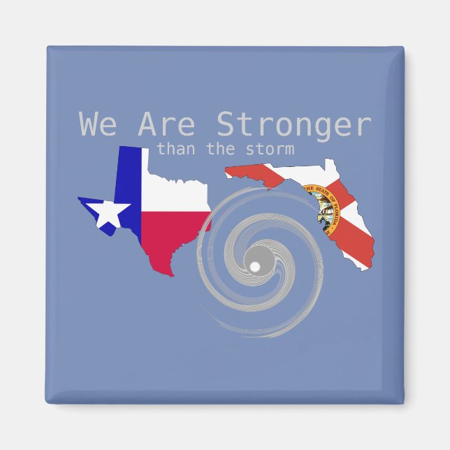 Strong than the Storm Magnet (Front)
