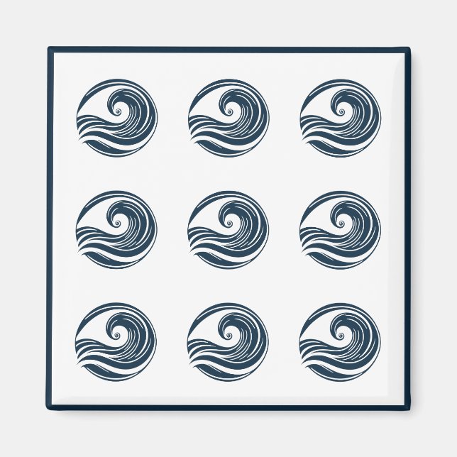 Strong Wave  Magnet (Front)