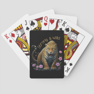Strong & Wild Jaguar Soul Playing Cards