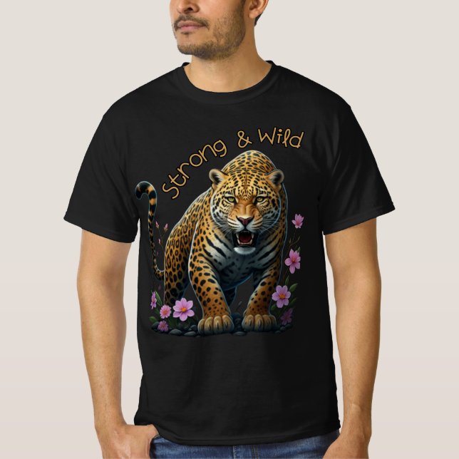 Strong & Wild Jaguar Soul T-Shirt (Front)