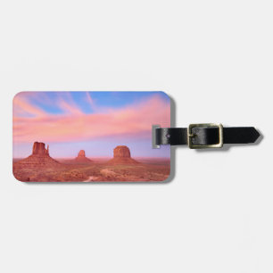 Strong Winds over Desert Valley Luggage Tag