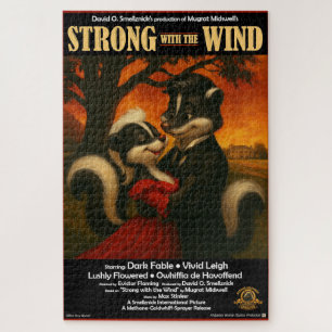 Strong with the Wind Movie Parody Jigsaw Puzzle