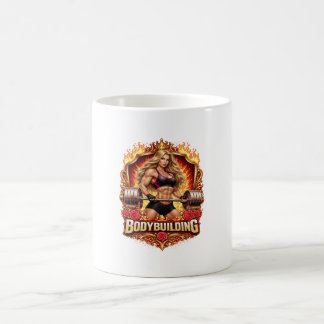 Strong Woman, Bodybuilding, Lifestyle, Muscles Coffee Mug