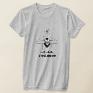 Strong Woman Empowerment Quote Feminine Strength T-Shirt