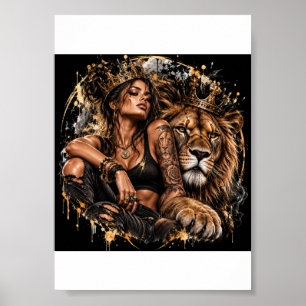 Strong Woman – Fitness Warrior Poster