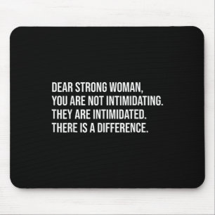 Strong Woman Pro Choice Feminist  Mouse Pad