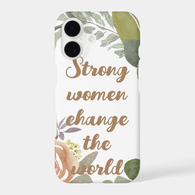 strong women change the world 8th march equality  (Back)