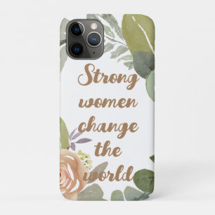 strong women change the world 8th march equality  Case-Mate iPhone case