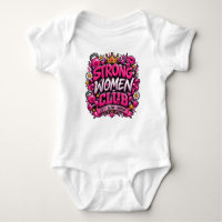 Strong Women Club Pink Fitness Typography Design