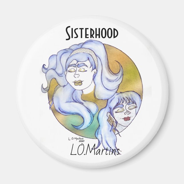 Strong Women Collection Magnet - Sisterhood (Front)