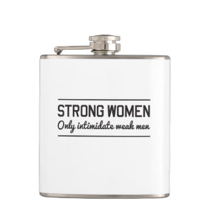 Strong Women Hip Flask