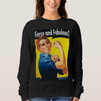 Strong Women Rosie The Riveter Fierce and Fabulous