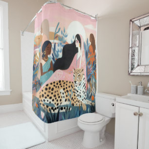 Strong Women Shower Curtain