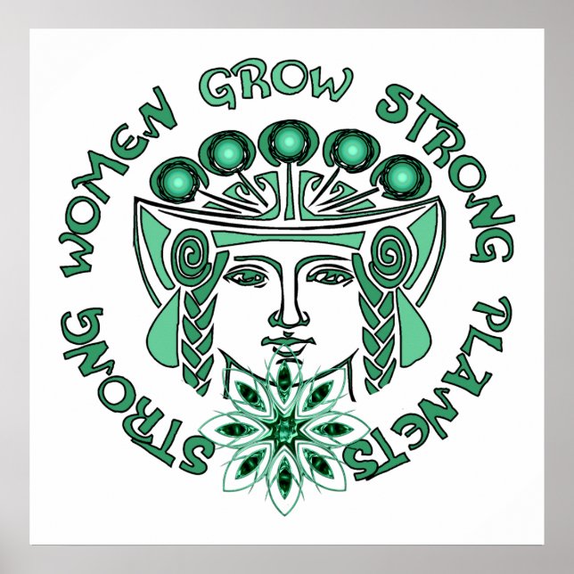 Strong Women Strong Planet Poster (Front)