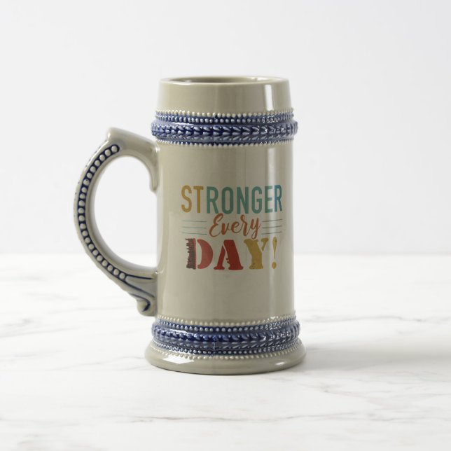  stronger everyday beer stein (Left)