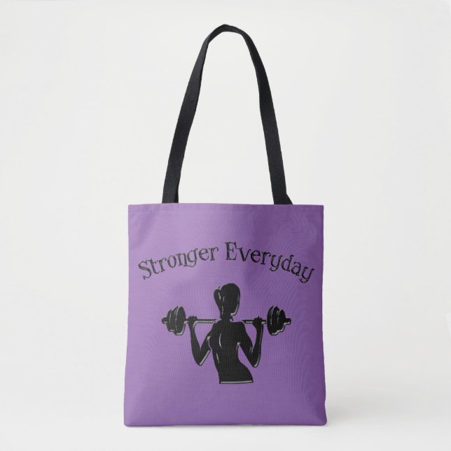 Stronger Everyday - Women's Tote Bag (Front)