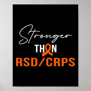 Stronger Rsd Crps Warrior Rsd Crps Awareness  Poster