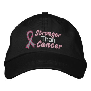 Stronger Than Breast Cancer Embroidered Hat
