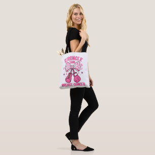 Stronger Than Breast Cancer Tote Bag