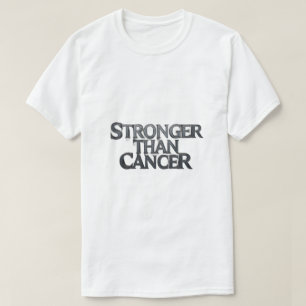 *Stronger Than Cancer Inspirational T-Shirt – Hope