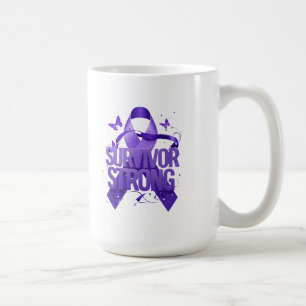 Stronger Than Cancer Mug Cancer Awareness Coffee